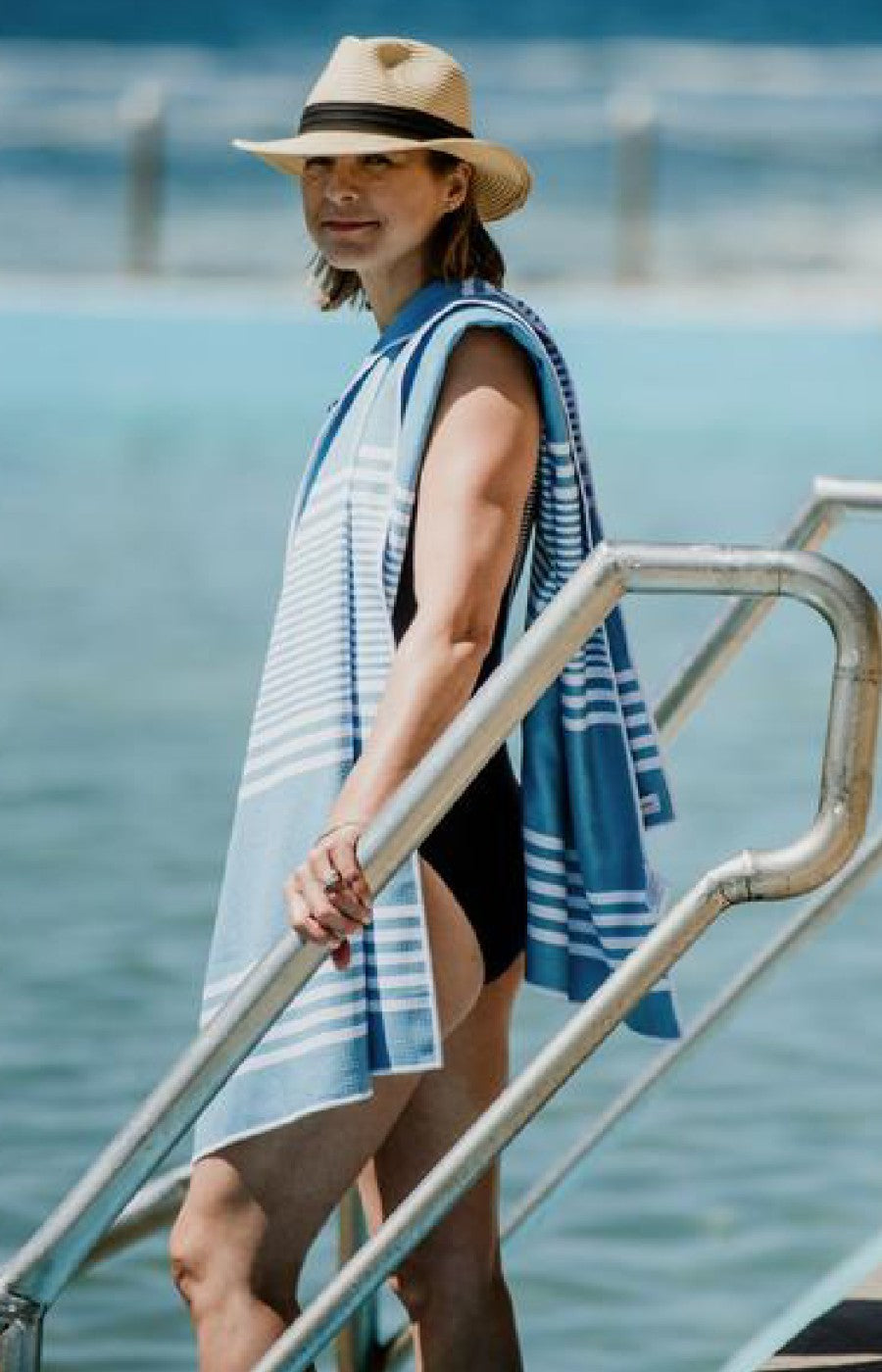 Classic Stripe in Sky Blue